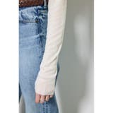 シアー素材ロングTシャツ | AZUL BY MOUSSY | 詳細画像8 