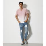 LEAF PILE GRADATION V/N TEE | AZUL BY MOUSSY | 詳細画像3