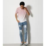 LEAF PILE GRADATION V/N TEE | AZUL BY MOUSSY | 詳細画像4