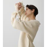 ARM DRAWSTRING CARDIGAN | AZUL BY MOUSSY | 詳細画像3