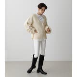 ARM DRAWSTRING CARDIGAN | AZUL BY MOUSSY | 詳細画像4