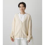 ARM DRAWSTRING CARDIGAN | AZUL BY MOUSSY | 詳細画像5