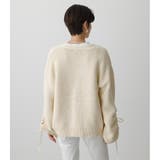 ARM DRAWSTRING CARDIGAN | AZUL BY MOUSSY | 詳細画像7
