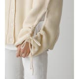 ARM DRAWSTRING CARDIGAN | AZUL BY MOUSSY | 詳細画像9