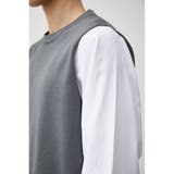 SHIRT LAYERED KNIT TOPS | AZUL BY MOUSSY | 詳細画像39
