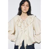 ラッフルロングスリーブブラウス | AZUL BY MOUSSY | 詳細画像20