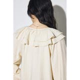 ラッフルロングスリーブブラウス | AZUL BY MOUSSY | 詳細画像25