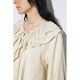 ラッフルロングスリーブブラウス | AZUL BY MOUSSY | 詳細画像26