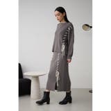 ステッチデザインニットトップス | AZUL BY MOUSSY | 詳細画像32