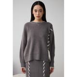 ステッチデザインニットトップス | AZUL BY MOUSSY | 詳細画像33