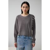 ステッチデザインニットトップス | AZUL BY MOUSSY | 詳細画像41