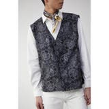 柄NVY5 | PAISLEY PATTERN VEST | AZUL BY MOUSSY