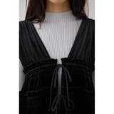 ベロアリボンベスト | AZUL BY MOUSSY | 詳細画像8 