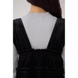 ベロアリボンベスト | AZUL BY MOUSSY | 詳細画像9 