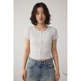 Wジップショートスリーブ配色リブプルオーバー | AZUL BY MOUSSY | 詳細画像4