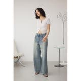 Wジップショートスリーブ配色リブプルオーバー | AZUL BY MOUSSY | 詳細画像3