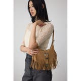 BEG | ウエスタンフリンジスエードバッグ | AZUL BY MOUSSY