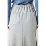 ジップデザイン裏毛ロングスカート | AZUL BY MOUSSY | 詳細画像19