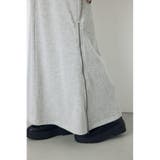 ジップデザイン裏毛ロングスカート | AZUL BY MOUSSY | 詳細画像22