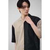 接触冷感フェイクスウェードバイカラーシャツ | AZUL BY MOUSSY | 詳細画像12