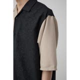 接触冷感フェイクスウェードバイカラーシャツ | AZUL BY MOUSSY | 詳細画像19