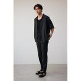 アトラクティブストレッチ開襟シャツ | AZUL BY MOUSSY | 詳細画像4