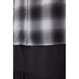 シアーチェックフードシャツ | AZUL BY MOUSSY | 詳細画像12 