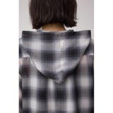 シアーチェックフードシャツ | AZUL BY MOUSSY | 詳細画像9 