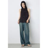 シフォンノースリーブブラウス | AZUL BY MOUSSY | 詳細画像17 