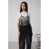 インナーSET ドロストレースキャミソールトップス | AZUL BY MOUSSY | 詳細画像16 