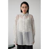バックスリットシアーオーバーシャツ | AZUL BY MOUSSY | 詳細画像17 