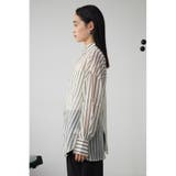 バックスリットシアーオーバーシャツ | AZUL BY MOUSSY | 詳細画像18 