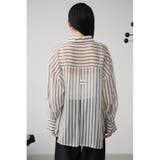 バックスリットシアーオーバーシャツ | AZUL BY MOUSSY | 詳細画像19 