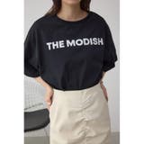 BLK | フロッキープリントTシャツ | AZUL BY MOUSSY
