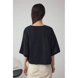 フロッキープリントTシャツ | AZUL BY MOUSSY | 詳細画像16 