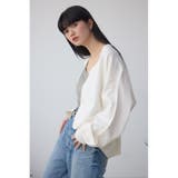 コクーンシルエットカーディガン | AZUL BY MOUSSY | 詳細画像3