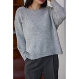 L/GRY1 | カラーニットプルオーバー | AZUL BY MOUSSY