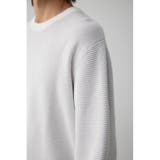 ハニカムベーシッククルーネックニット | AZUL BY MOUSSY | 詳細画像9