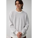 ハニカムベーシッククルーネックニット | AZUL BY MOUSSY | 詳細画像2