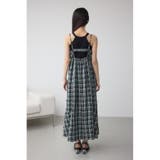 チェックキャミソール2WAYワンピース | AZUL BY MOUSSY | 詳細画像17 