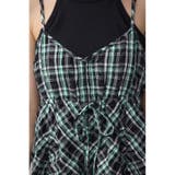 チェックキャミソール2WAYワンピース | AZUL BY MOUSSY | 詳細画像19 
