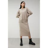 RIB KNIT TIGHT SKIRT | AZUL BY MOUSSY | 詳細画像14 