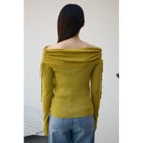 ギャザーオフショルダーニットトップス | AZUL BY MOUSSY | 詳細画像29 