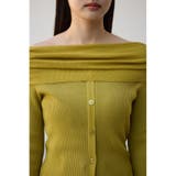 ギャザーオフショルダーニットトップス | AZUL BY MOUSSY | 詳細画像30 