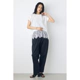 裾レースドッキングトップス | AZUL BY MOUSSY | 詳細画像6