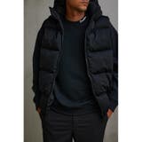 BLK | B-HEATオーウェンストレッチ中綿ベスト | AZUL BY MOUSSY