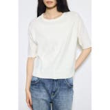 カシミヤミックスハーフスリーブニット | AZUL BY MOUSSY | 詳細画像3 