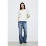 カシミヤミックスハーフスリーブニット | AZUL BY MOUSSY | 詳細画像5 