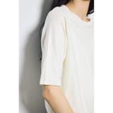 カシミヤミックスハーフスリーブニット | AZUL BY MOUSSY | 詳細画像7 