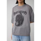 Couragcousプリント半袖ニット | AZUL BY MOUSSY | 詳細画像11